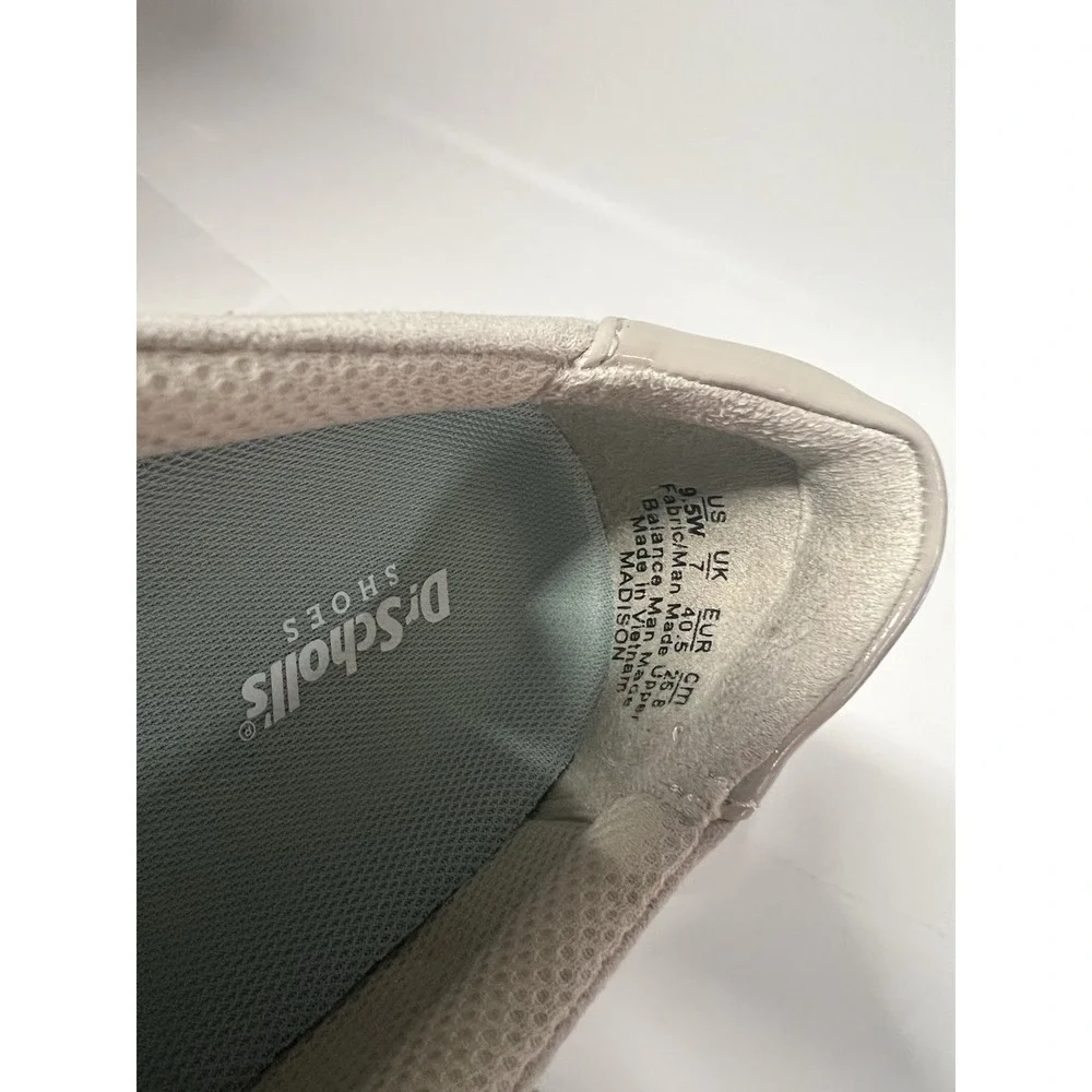 Dr. Scholl's Madison Women's Perforated Slip On Sneakers Gray Size 9.5